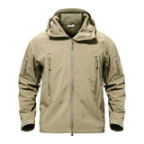 MAGCOMSEN Shark Skin Military Jacket Men Softshell Waterpoof Camo Clothes - Shopium1