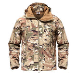 MAGCOMSEN Shark Skin Military Jacket Men Softshell Waterpoof Camo Clothes - Shopium1