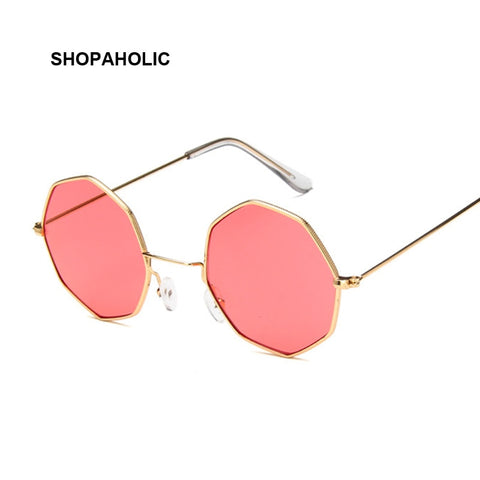 Luxury octagon sunglasses - Shopium1
