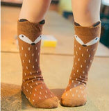 2018 Cartoon Cute Kids Socks Bear Animal Baby Cotton Socks - Shopium1