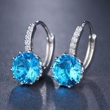 EMMAYA Fashion 10 Colors AAA CZ Element Stud Earrings - Shopium1