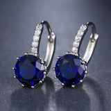 EMMAYA Fashion 10 Colors AAA CZ Element Stud Earrings - Shopium1