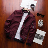 NaranjaSabor Spring New Men's Bomber Zipper Jacket - Shopium1