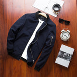 NaranjaSabor Spring New Men's Bomber Zipper Jacket - Shopium1