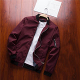 NaranjaSabor Spring New Men's Bomber Zipper Jacket - Shopium1