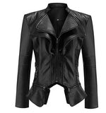 2018 Coat HOT Jacket Women Winter Autumn Fashion Motorcycle Jacket - Shopium1