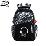 FengDong boys school bags waterproof large backpack - Shopium1